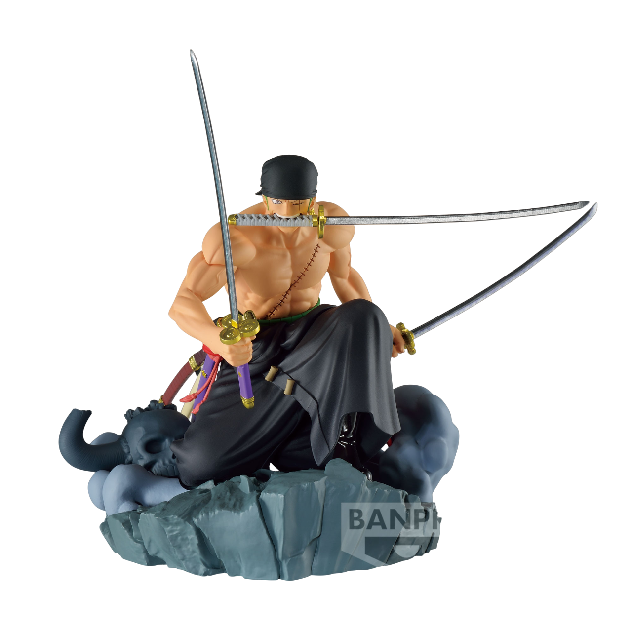 ONE PIECE - Roronoa Zoro "The Anime" - Figurine Dioramatic 15cm