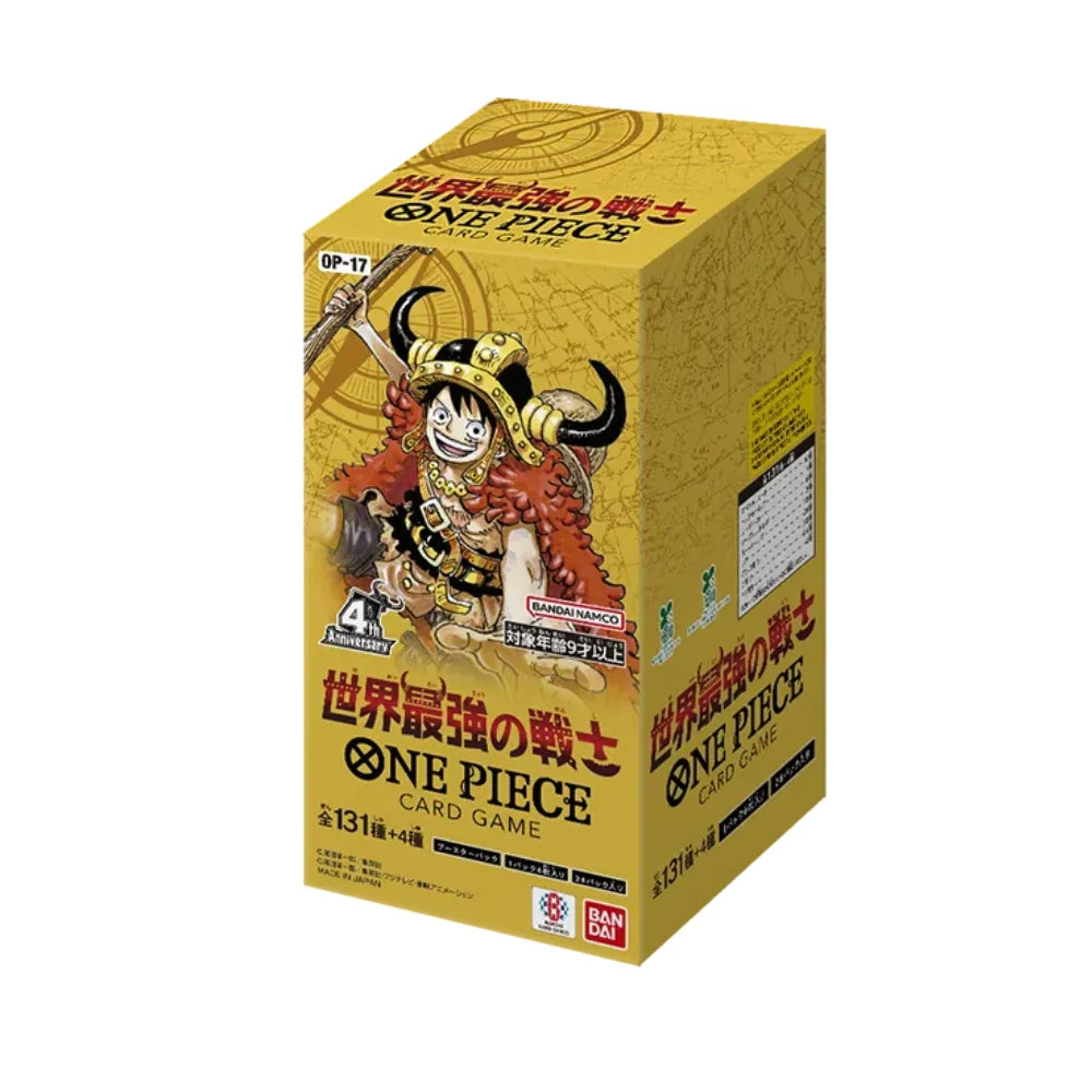 Display One Piece Card Game – Les Guerriers les Plus Forts du Monde OP-17 JAP