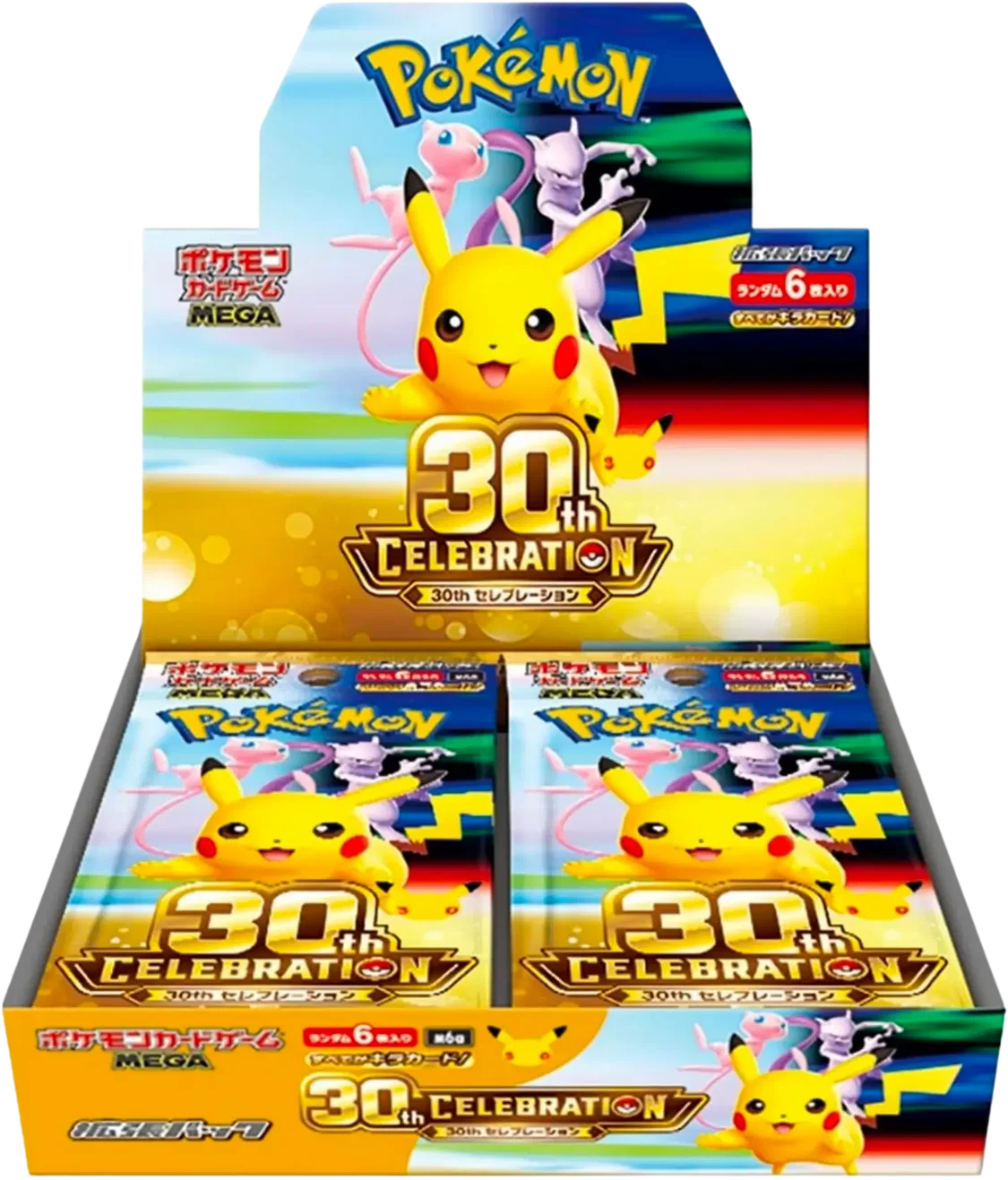 Display Pokémon 30th Celebration (M6a) JAP