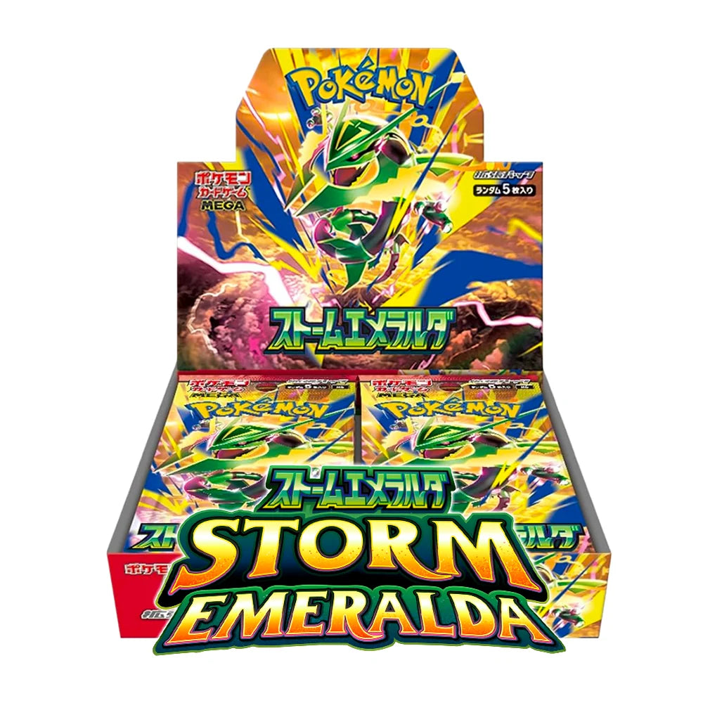 Display Box Pokémon Storm Emeralda JAP