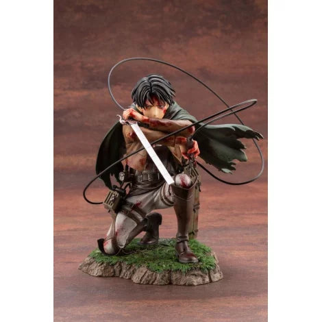 ATTAQUE DES TITANS - Levi Fortitude Version - Statuette 17cm