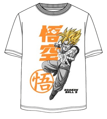 T- Shirt DRAGON BALL - Goku White