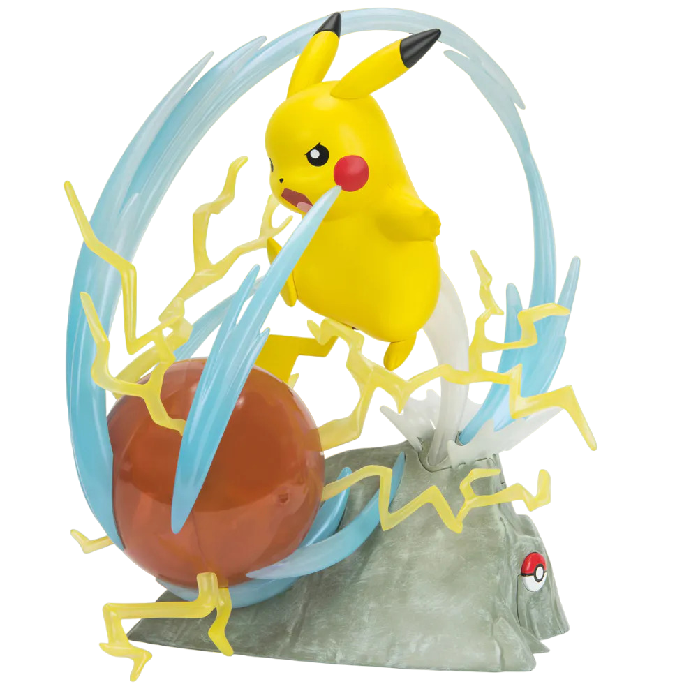 POKEMON - Pikachu - Statuette lumineuse Deluxe 33cm