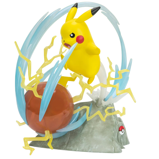 POKEMON - Pikachu - Statuette lumineuse Deluxe 33cm