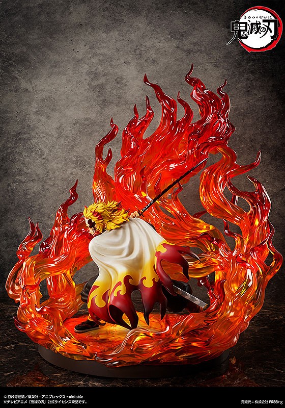 Demon Slayer: Kimetsu no Yaiba statuette 1/4 Kyojuro Rengoku Complete Edition 72 cm