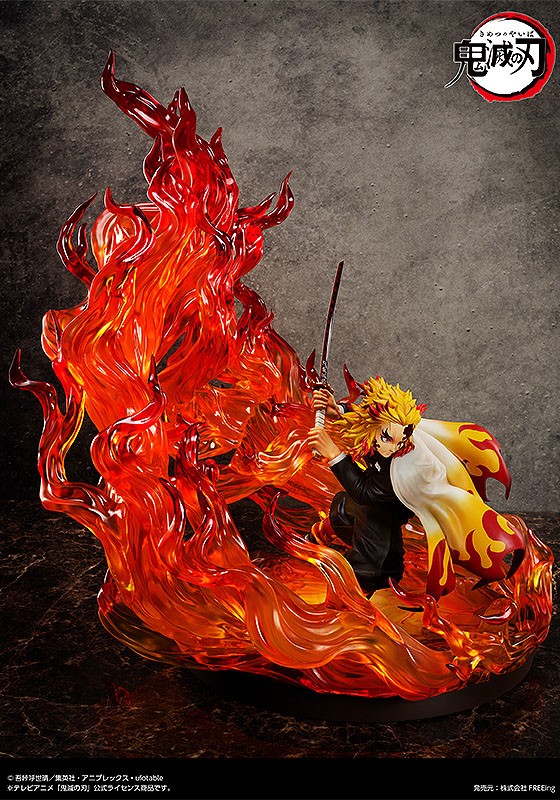 Demon Slayer: Kimetsu no Yaiba statuette 1/4 Kyojuro Rengoku Complete Edition 72 cm