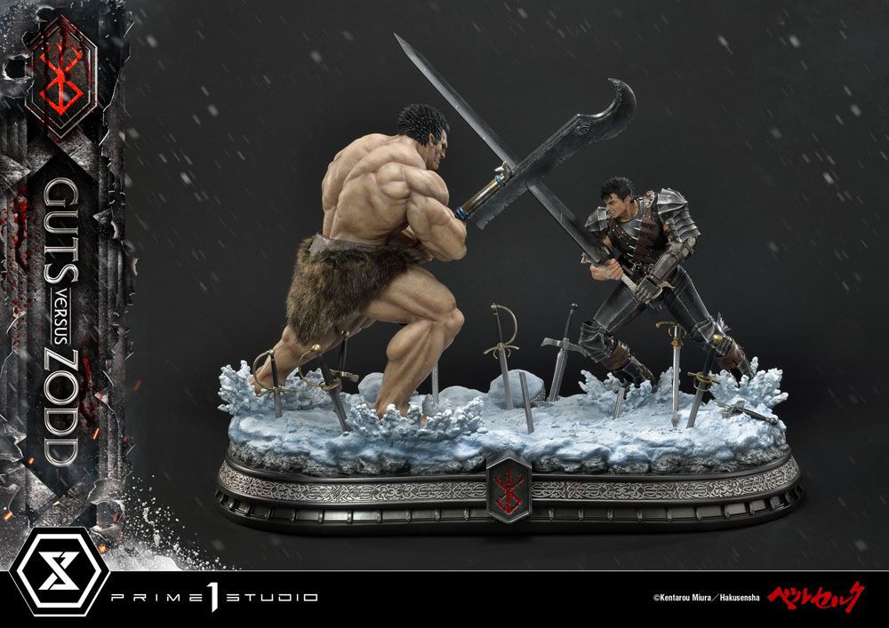 Berserk statuette 1/6 Guts Versus Zodd 51 cm