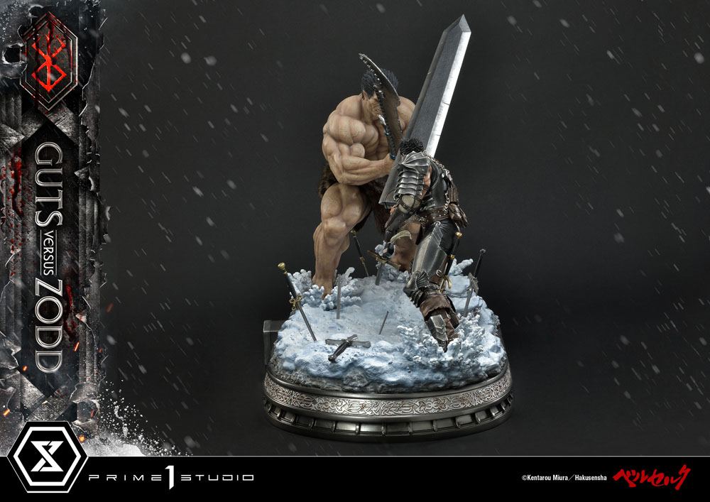 Berserk statuette 1/6 Guts Versus Zodd 51 cm