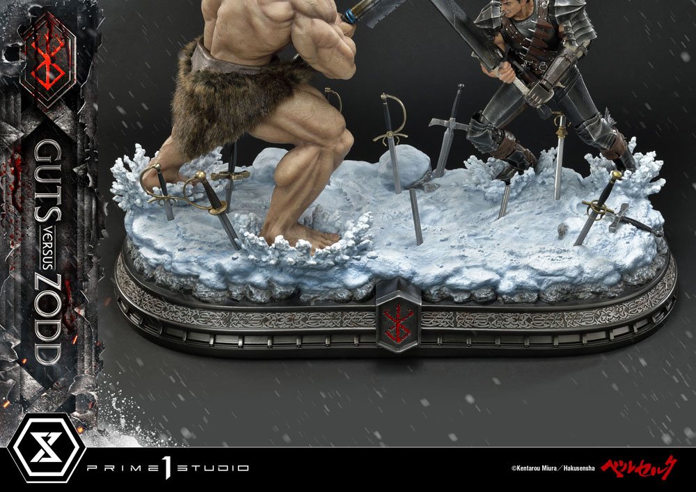 Berserk statuette 1/6 Guts Versus Zodd 51 cm