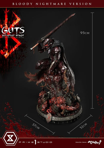 Berserk statuette 1/4 Guts Berserker Bloody Nightmare Version 95 cm