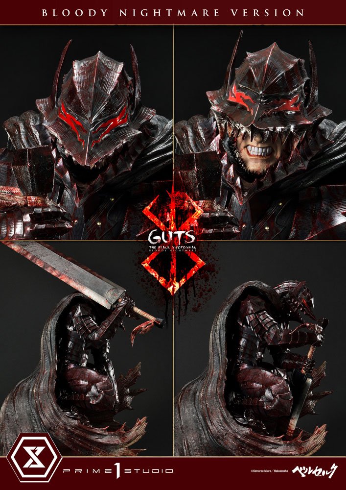 Berserk statuette 1/4 Guts Berserker Bloody Nightmare Version 95 cm