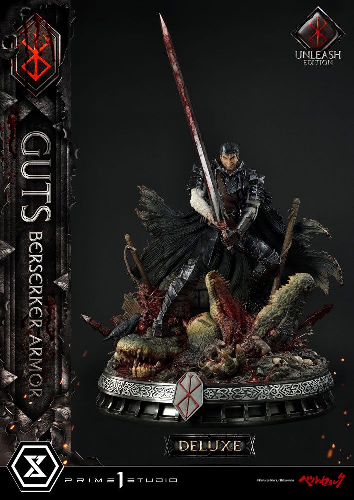 Berserk statuette 1/4 Guts Berserker Armor Unleash Edition 91 cm