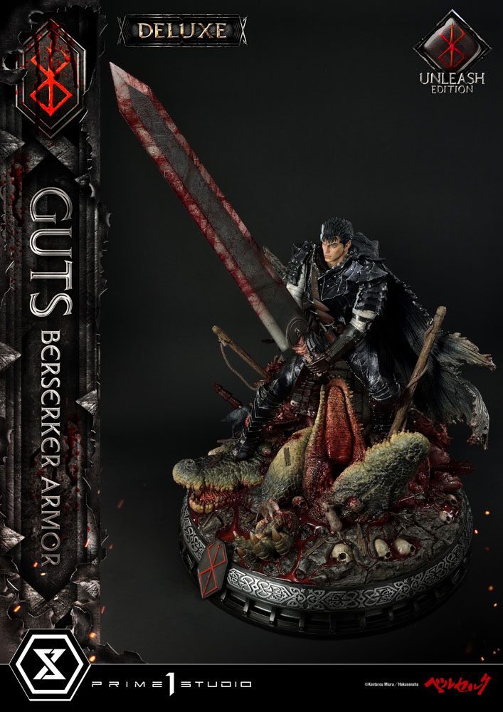 Berserk statuette 1/4 Guts Berserker Armor Unleash Edition 91 cm